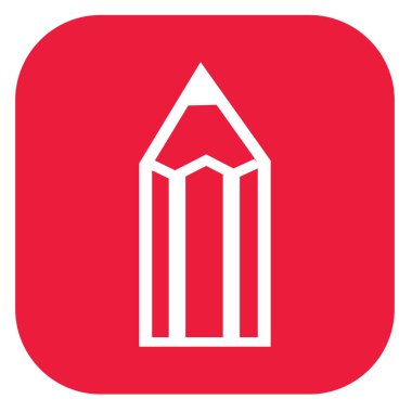 Pencil icon sign symbol design