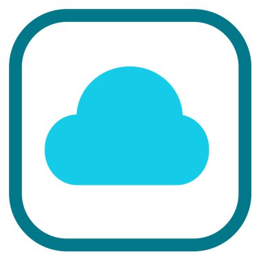 Cloud icon sign for web and app