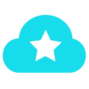 Cloud icon sign for web and app