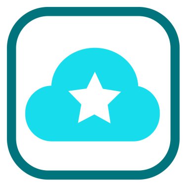 Cloud icon sign for web and app