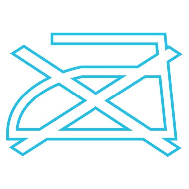 Çamaşır simgesi simgesi tasarımı