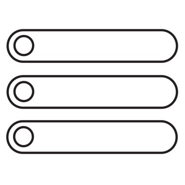 Menü simgesi sembol tasarımı