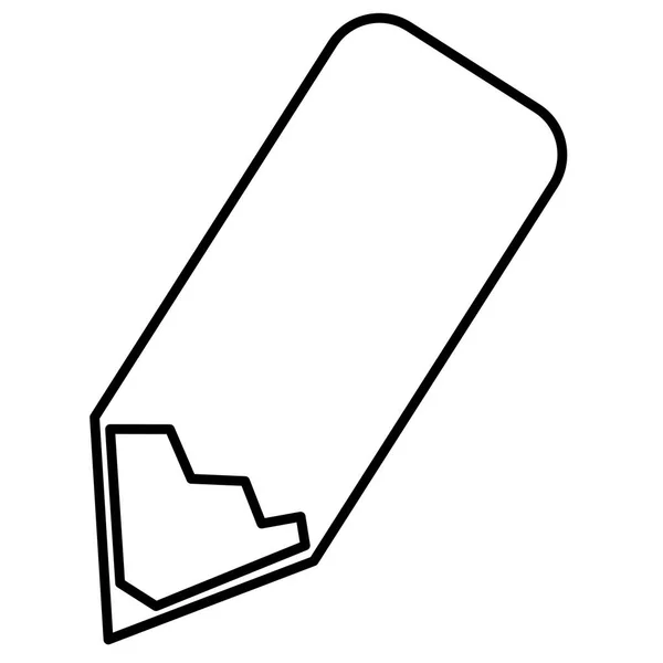 Pencil Icon Sign Symbol Design — 图库矢量图片