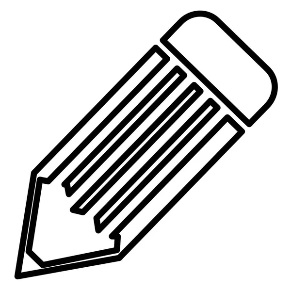 Pencil Icon Sign Symbol Design — Archivo Imágenes Vectoriales