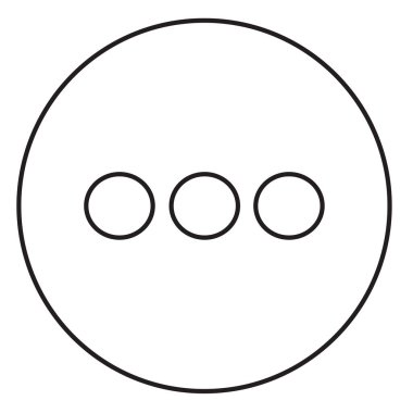 Menü simgesi sembol tasarımı