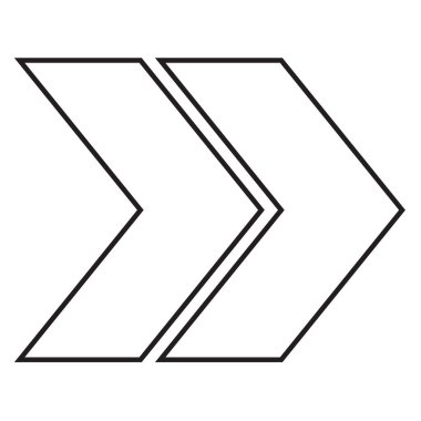 Ok simgesi simgesi tasarımı