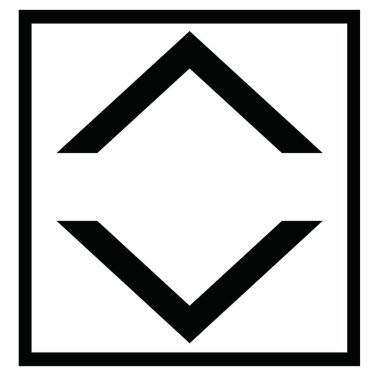 Ok simgesi simgesi tasarımı