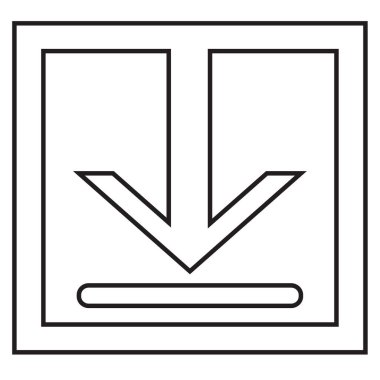 Ok simgesi simgesi tasarımı