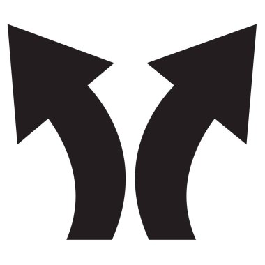 Ok simgesi simgesi tasarımı