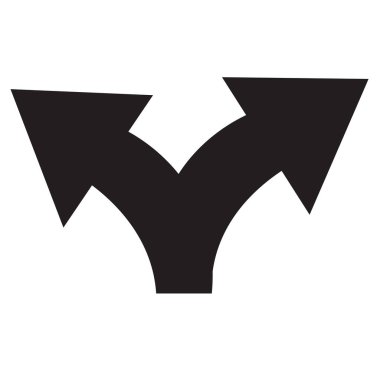 Ok simgesi simgesi tasarımı