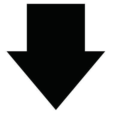 Ok simgesi simgesi tasarımı