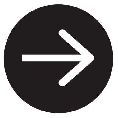 Ok simgesi simgesi tasarımı