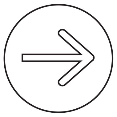 Ok simgesi simgesi tasarımı