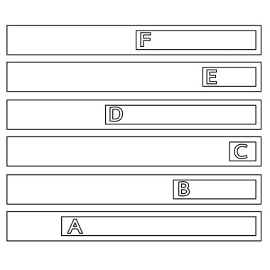 Business data graph icon sign design