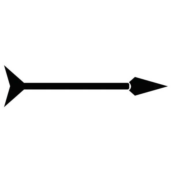 Flecha Icono Signo Símbolo Diseño — Archivo Imágenes Vectoriales