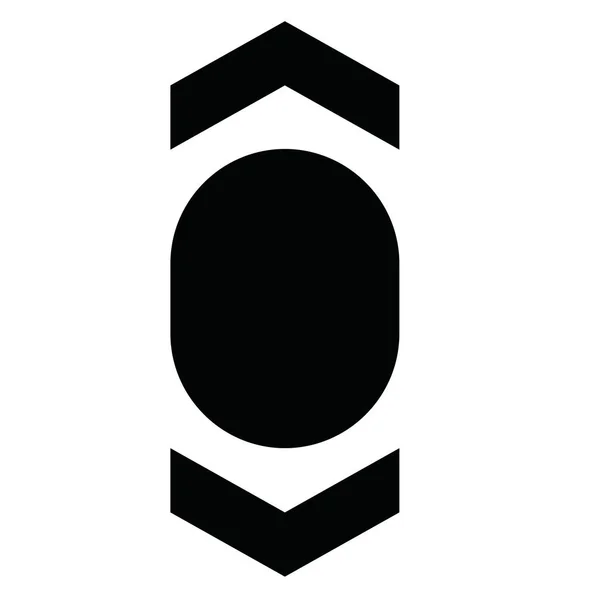 Pfeil Symbol Zeichen Design — Stockvektor