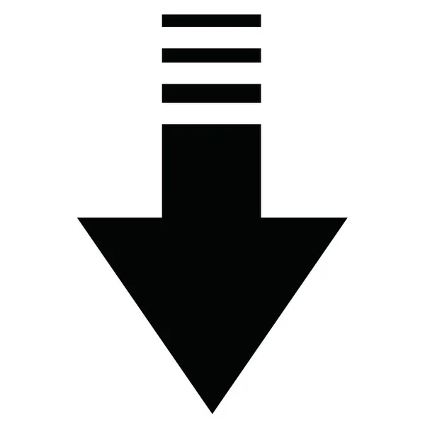 Projekt Symbolu Znaku Strzałki — Wektor stockowy