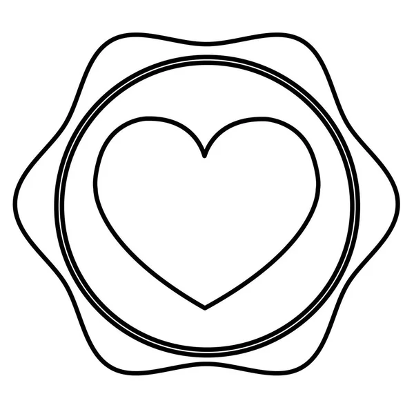 Heart Icon Sign Symbol Deign — Vector de stock
