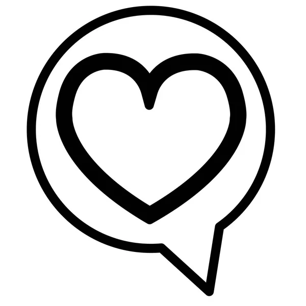 Heart Icon Sign Symbol Deign — Stok Vektör