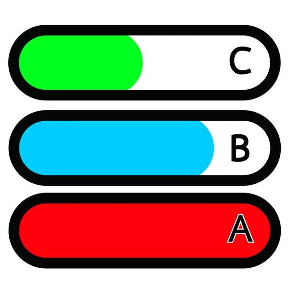 Business Data Graph Icon Sign Design — Stok Vektör