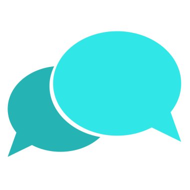 konuşma kabarcığı işaret simgesi tasarımı