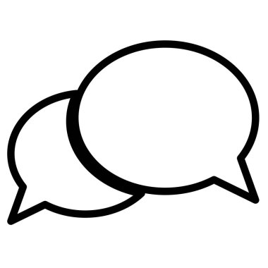 konuşma kabarcığı işaret simgesi tasarımı