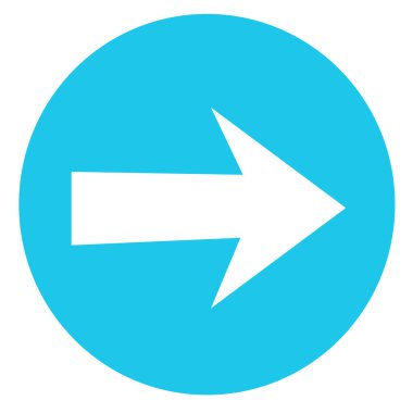 Ok simgesi simgesi tasarımı