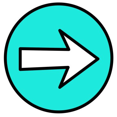 Ok simgesi simgesi tasarımı