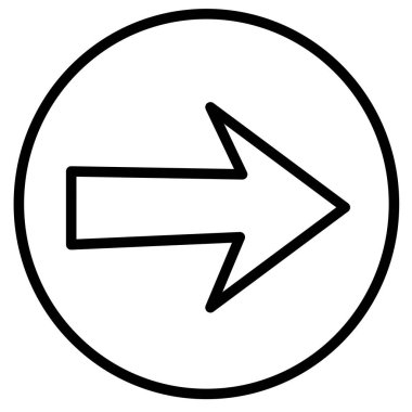 Ok simgesi simgesi tasarımı