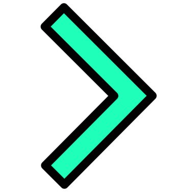 Ok simgesi simgesi tasarımı