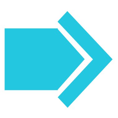 Ok simgesi simgesi tasarımı