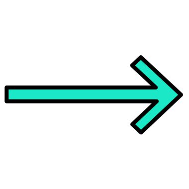 Ok simgesi simgesi tasarımı