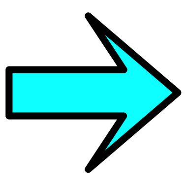 Ok simgesi simgesi tasarımı