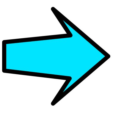 Ok simgesi simgesi tasarımı