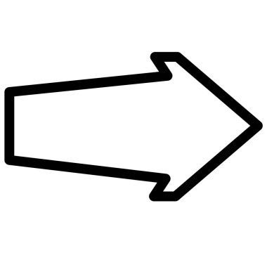 Ok simgesi simgesi tasarımı