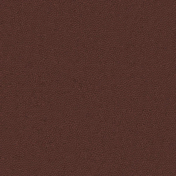 Seamless Tileable Brown Leather Texture Pattern — Stock Photo, Image