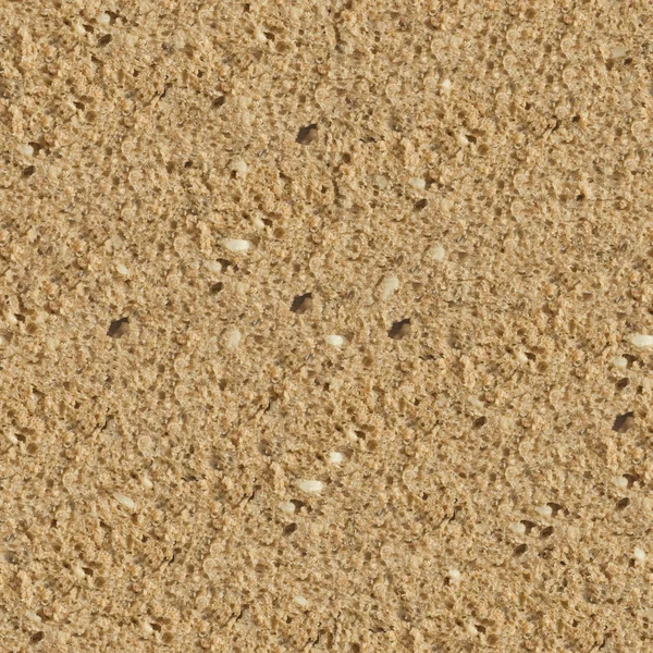 Seamless (Tileable) Detalhado Brown Pão Textura Close-Up — Fotografia de Stock