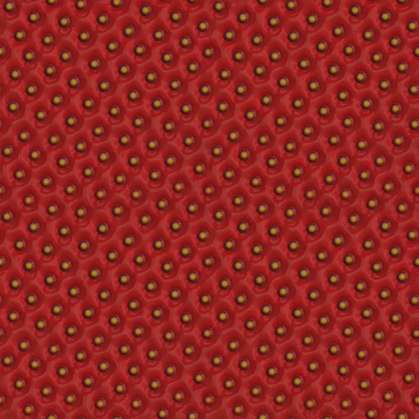 Textura de morango de frutas sem costura Tileable - Padrão — Fotografia de Stock