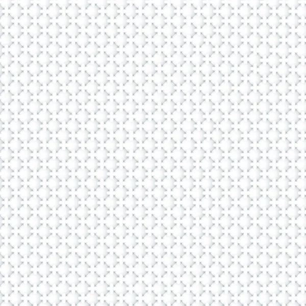 Motivo geometrico bianco astratto senza cuciture — Foto Stock