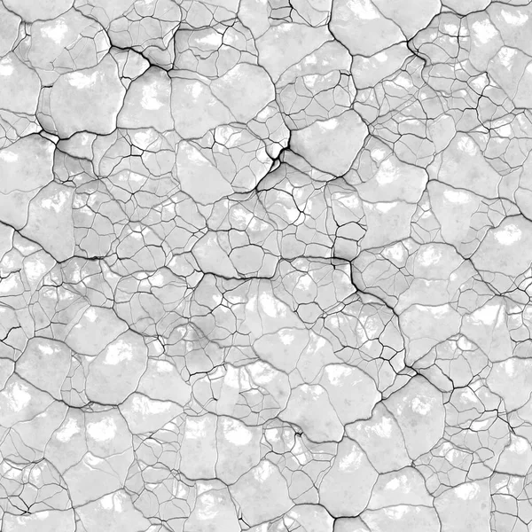 Seamless Tileable Crack Texture Pattern — 스톡 사진