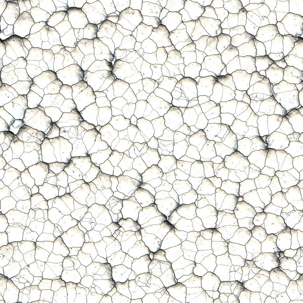 Seamless Tileable Crack Texture Pattern