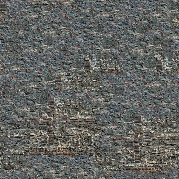 Seamless Tiling Ancient Stone Texture Pattern — Φωτογραφία Αρχείου