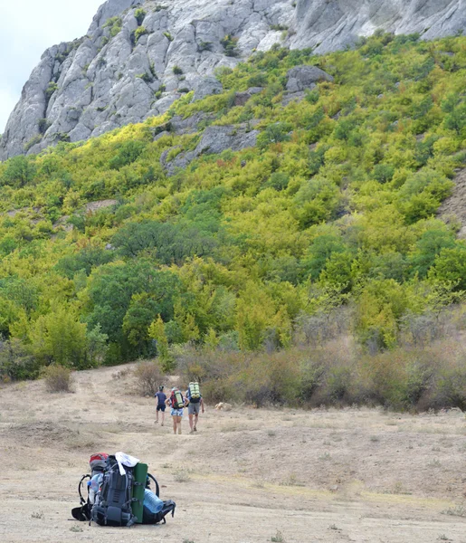 Mochilas de viaje — Foto de Stock