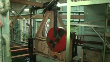 endüstriyel bir arka plan. makine, mekanizma