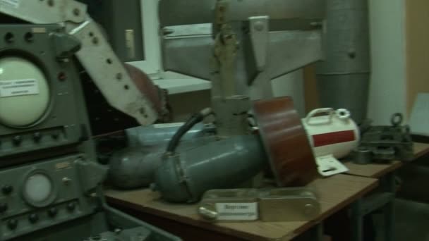 Torpedos y minas submarinas . — Vídeo de stock