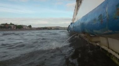 tekne seyahat su üzerine kurulu