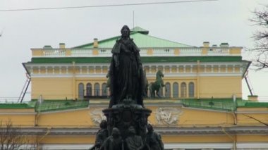 catherine 2, saint-petersburg için anıt
