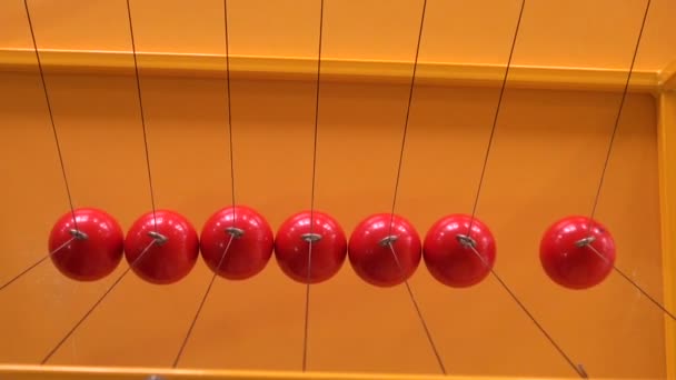 对字符串的球 — 图库视频影像