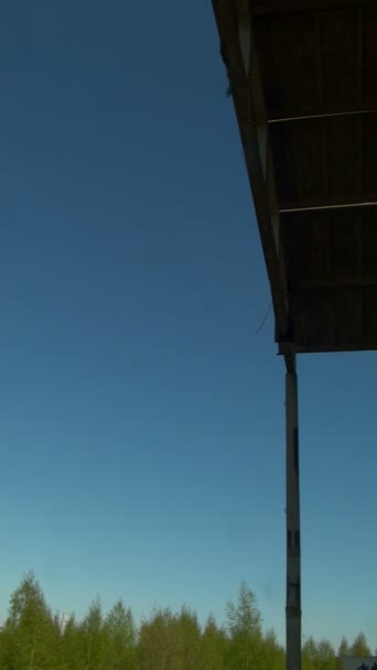 Springen aus einer Höhe, Sprünge mit einer Schnur — Stockvideo