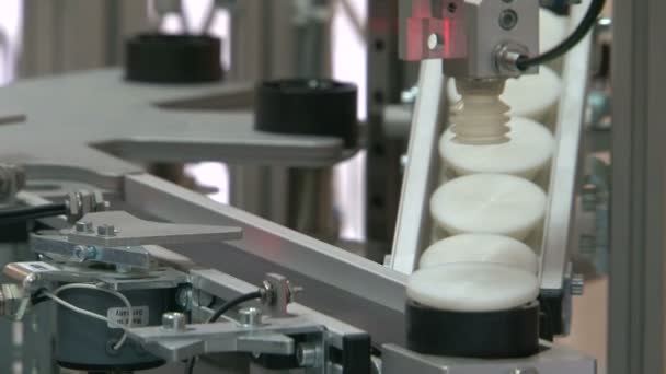 Model of the automated factory — Stock Video